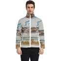 Side way to Lake Garda, Italy. Men s Bomber Jacket View1
