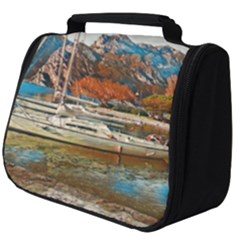Boats On Lake Garda, Italy  Full Print Travel Pouch (big)