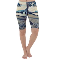 A Walk On Gardasee, Italy  Cropped Leggings 