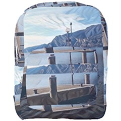 Pier On The End Of A Day Full Print Backpack