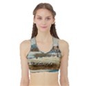Calm Day On Lake Garda Sports Bra with Border View1
