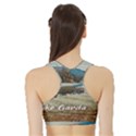 Calm Day On Lake Garda Sports Bra with Border View2