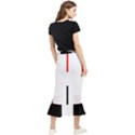 Arpitania Flag Maxi Fishtail Chiffon Skirt View2