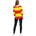 Aust Agder Flag Chiffon Quarter Sleeve Blouse View2