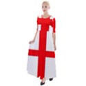 England Half Sleeves Maxi Dress View1