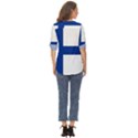 Finland Zip Up Long Sleeve Blouse View4