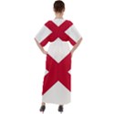 Anglo Irish Flag V-Neck Boho Style Maxi Dress View2