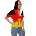 Germany Lightweight Drawstring Hooded Top View3