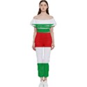 Hungary Off Shoulder Ruffle Top Jumpsuit View1