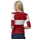 Latvia Quarter Sleeve Raglan Tee View2