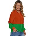 Belarus Women s Long Sleeve Button Down Shirt View3