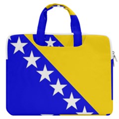 Bosnia And Herzegovina Macbook Pro 13  Double Pocket Laptop Bag