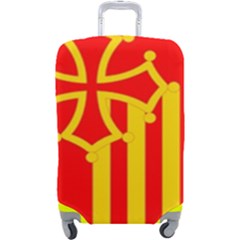 Languedoc Roussillon Flag Luggage Cover (large) by tony4urban