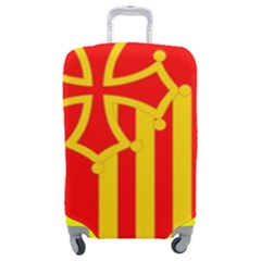 Languedoc Roussillon Flag Luggage Cover (medium) by tony4urban