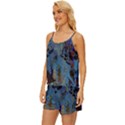 Oceanenia Satin Pajama Short Set View2