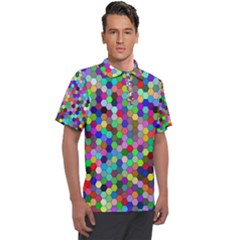 Background Color Men s Polo Tee