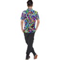 Background Color Men s Polo Tee View2