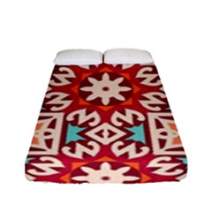 Geometric Pattern Seamless Abstract Fitted Sheet (full/ Double Size)