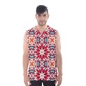 Geometric Pattern Seamless Abstract Men s Basketball Tank Top View1