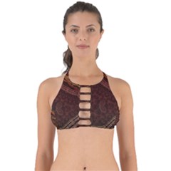 Fractal Pattern Geometric Pattern Perfectly Cut Out Bikini Top
