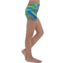 My Bubble Project Fit To Screen Kids  Lightweight Velour Yoga Shorts View3