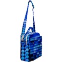 Pattern Blue Logo Crossbody Day Bag View2