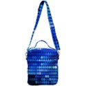 Pattern Blue Logo Crossbody Day Bag View3