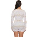 Vintage Beauty  Long Sleeve Boyleg Swimsuit View4