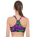 Colorful Zebra Basic Training Sports Bra View2
