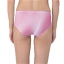 Pink Satin  Mid-Waist Bikini Bottoms View2