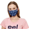 Flower Crease Cloth Face Mask (Adult) View1