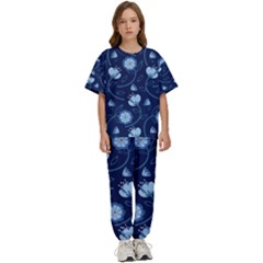 Flower Kids  Tee And Pants Sports Set