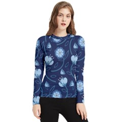 Flower Women s Long Sleeve Rash Guard