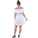 Viola T- Shirt As For Me And My Viola We Will Serve The Lord Christian T- Shirt Off Shoulder Velour Dress View2
