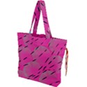 Background Pattern Texture Design Drawstring Tote Bag View1