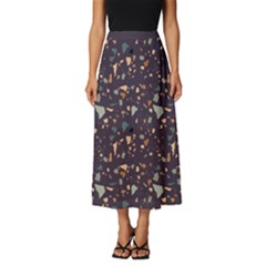 Pattern Seamless Terrazzo Classic Midi Chiffon Skirt by flowerland
