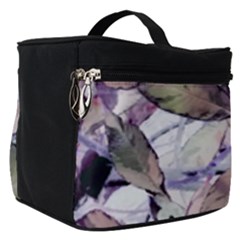 Leaves  Make Up Travel Bag (small) by DinkovaArt