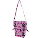 Fashion Girl Newyork Bts Nft Folding Shoulder Bag View1