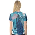 Abstract T- Shirt Abstract 31 V-Neck Sport Mesh Tee View2
