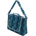 Blue Leopard Box Up Messenger Bag View1