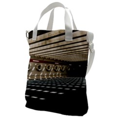 Dark Tunnels Within A Tunnel Canvas Messenger Bag