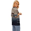 Dark tunnels within a tunnel Oversized Basic Tee View3