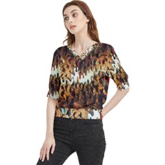 Art Installation Science Museum London Quarter Sleeve Blouse