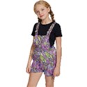 Abstract intarsio Kids  Short Overalls View2