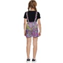 Abstract intarsio Kids  Short Overalls View4