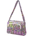 Abstract intarsio Front Pocket Crossbody Bag View1