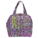Abstract intarsio Boxy Hand Bag View1