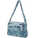 Texture Reef Pattern Front Pocket Crossbody Bag View1