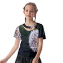 White Flower Kids  Front Cut Tee View2