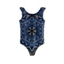 Rosette Mandala Ornament Wallpaper Kids  Frill Swimsuit View1